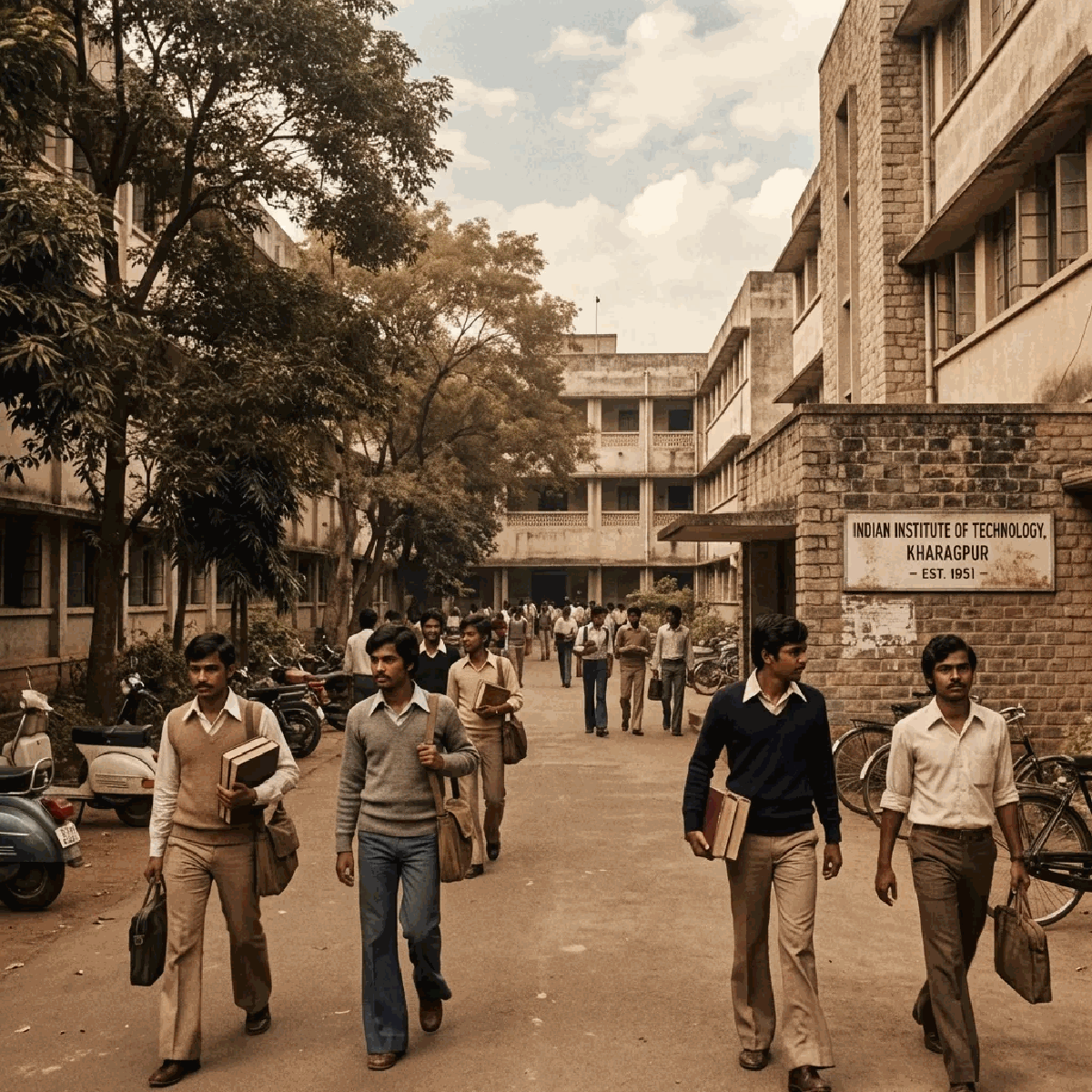 IIT campus from 1980s